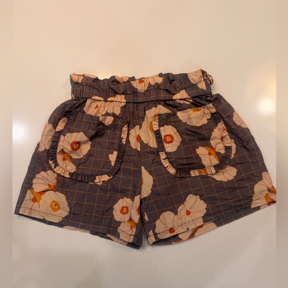 C'ERA UNA VOLTA Isabella floral cotton shorts! Size 12 100% cotton - Picture 2 of 4